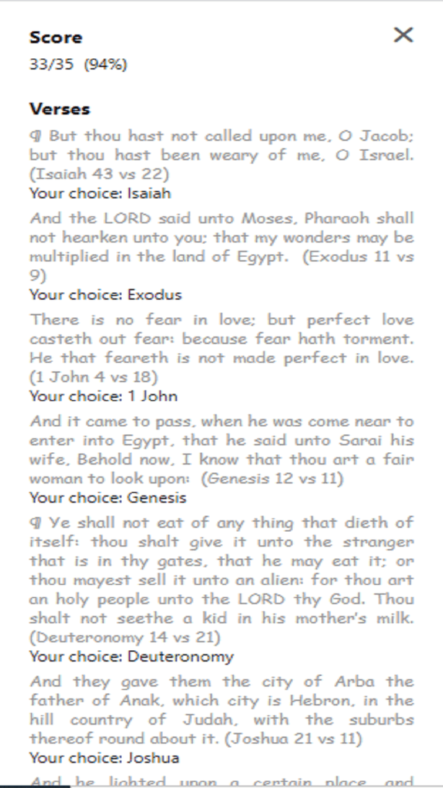 quiz screenshot